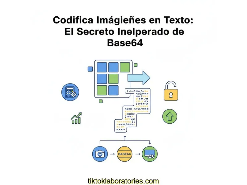 Codifica Imágenes en Texto: El Secreto Inesperado de Base64