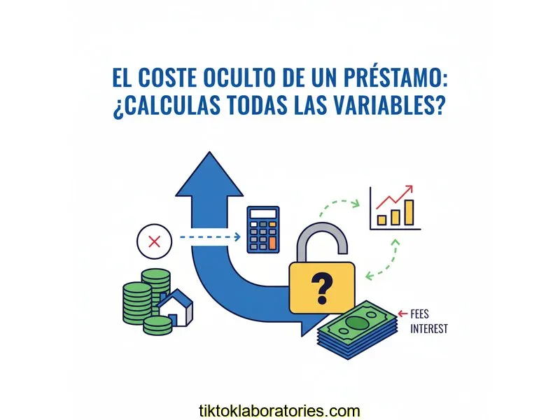 El Coste Oculto de un Préstamo: ¿Calculas Todas las Variables?