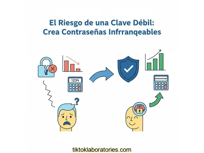 El Riesgo de una Clave Débil: Crea Contraseñas Infranqueables