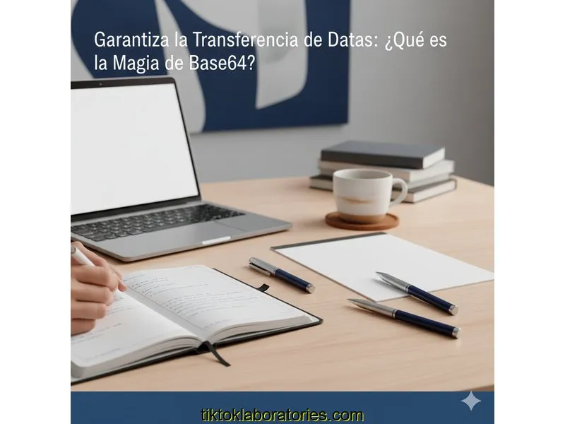 Ilustración para la guía de Garantiza la Transferencia de Datos: ¿Qué es la Magia de Base64?