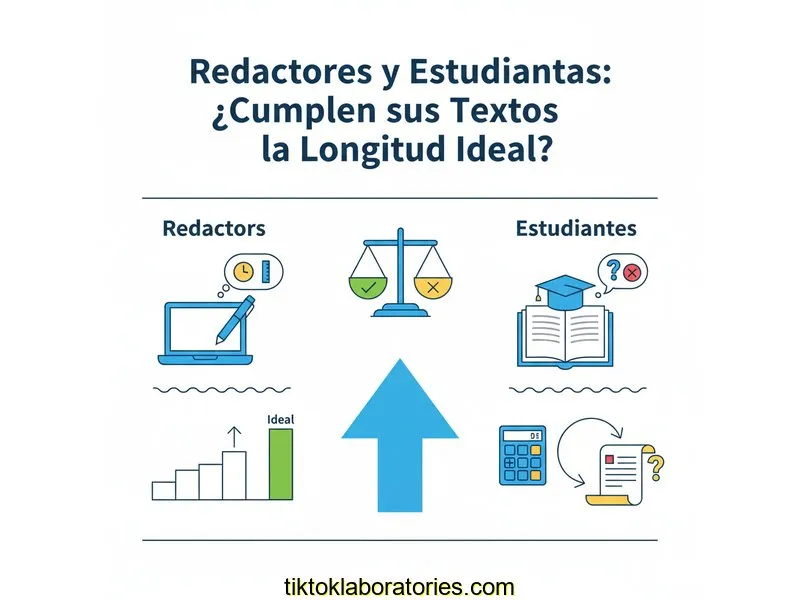 Redactores y Estudiantes: ¿Cumplen sus Textos la Longitud Ideal?