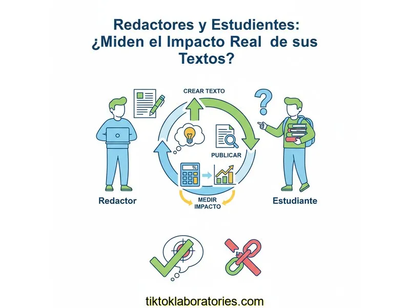Redactores y Estudiantes: ¿Miden el Impacto Real de sus Textos?