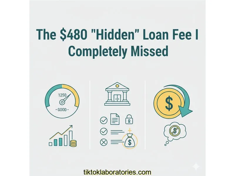 The 480 Hidden Loan Fee I Completely Missed