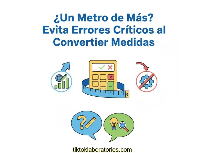 ¿Un Metro de Más? Evita Errores Críticos al Convertir Medidas